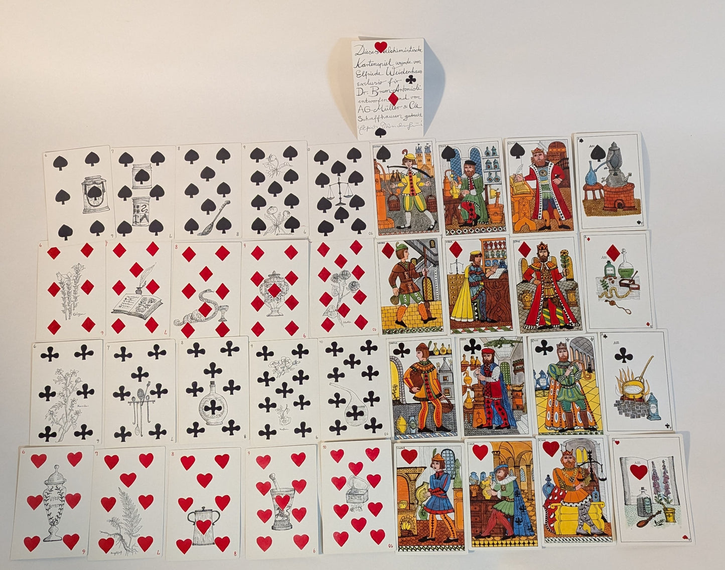 Jeu Des Alchimistes Playing Cards