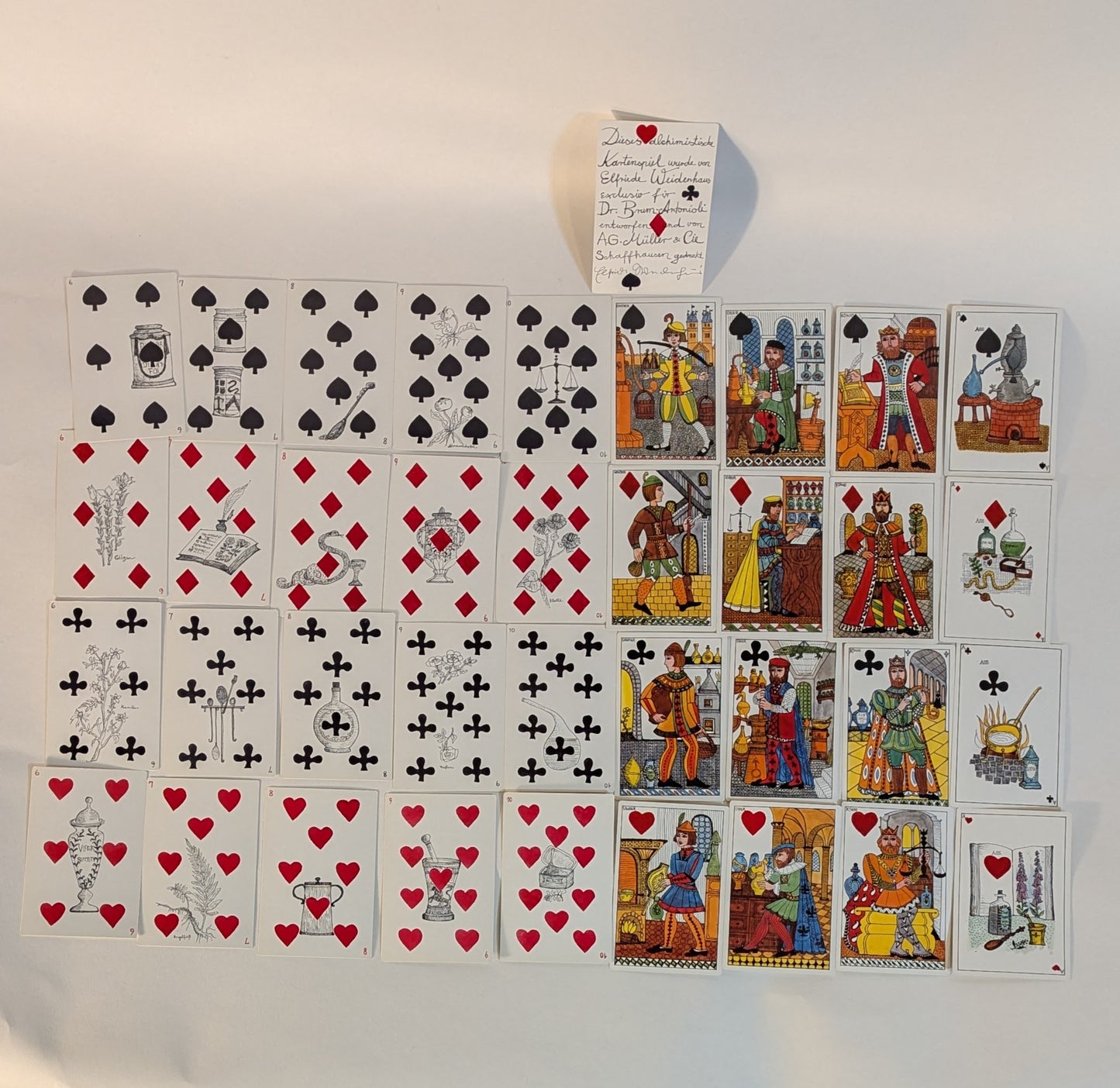 Jeu Des Alchimistes Playing Cards