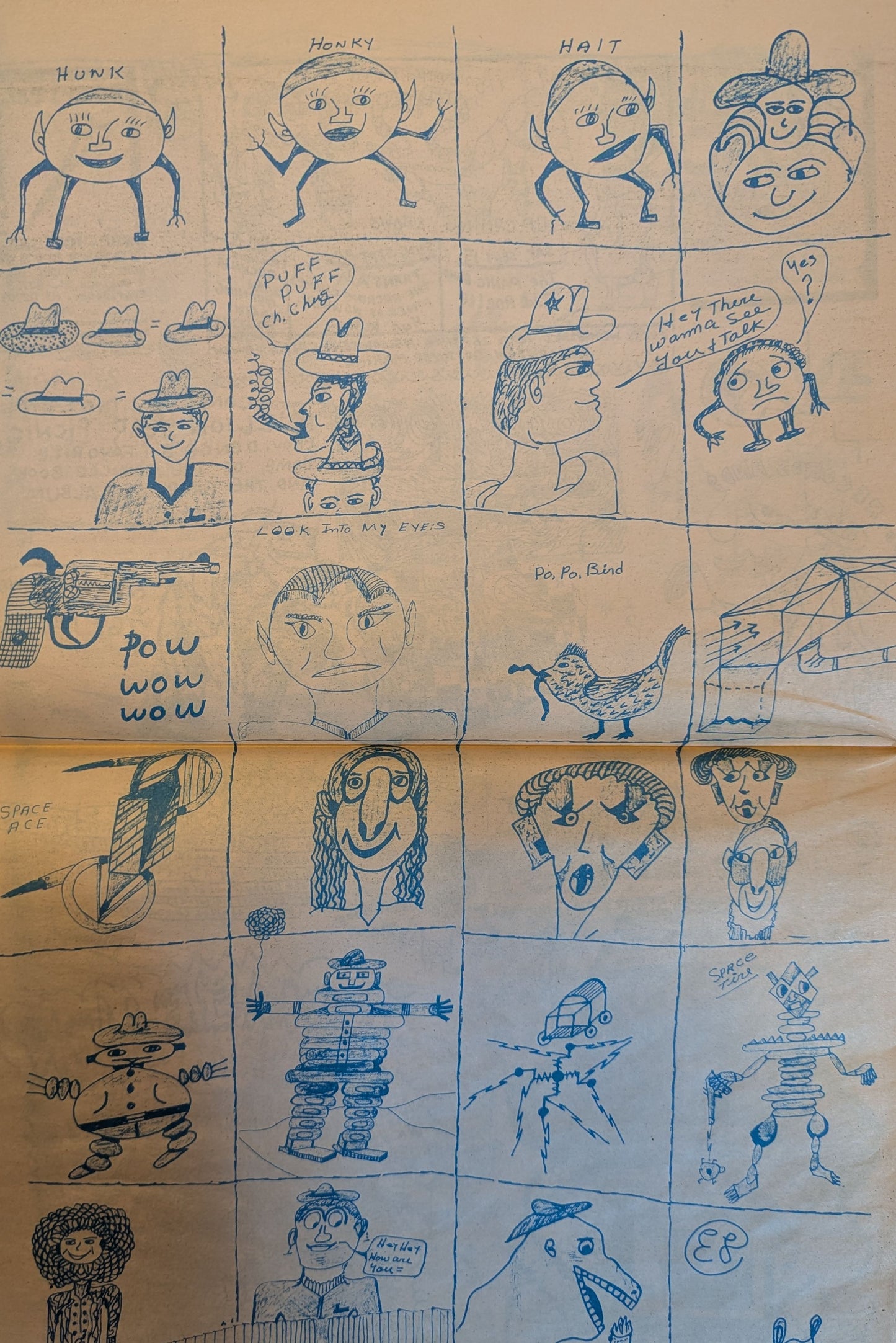 Paper Rodeo June 2000, September 2001, Paper Radio, and Scrolls Comic