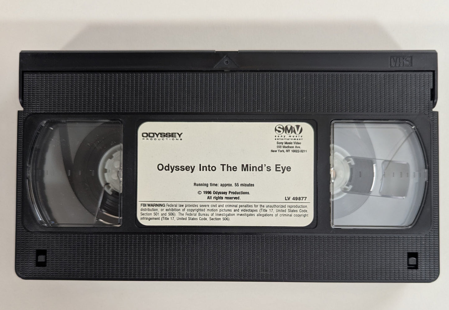 Odyssey Into the Minds Eye