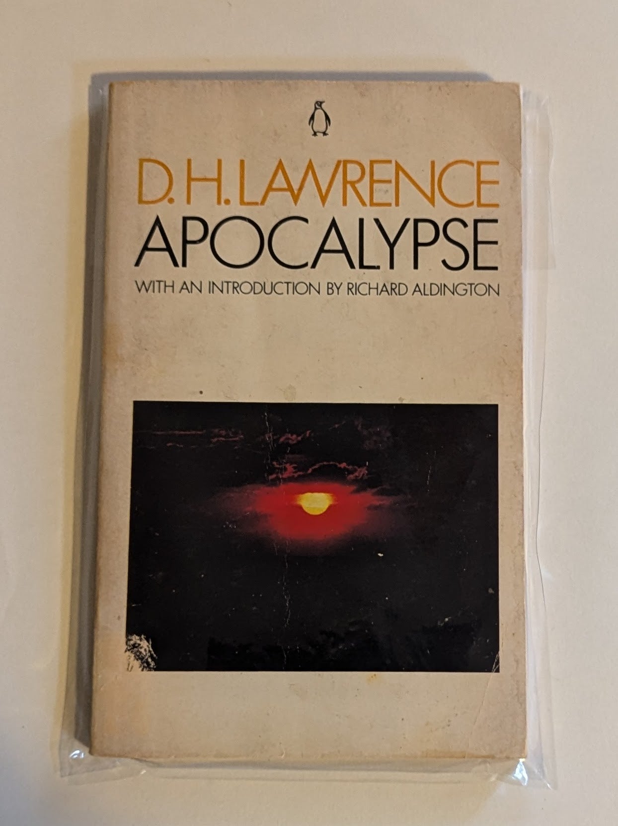 Apocalypse [D.H. Lawrence]