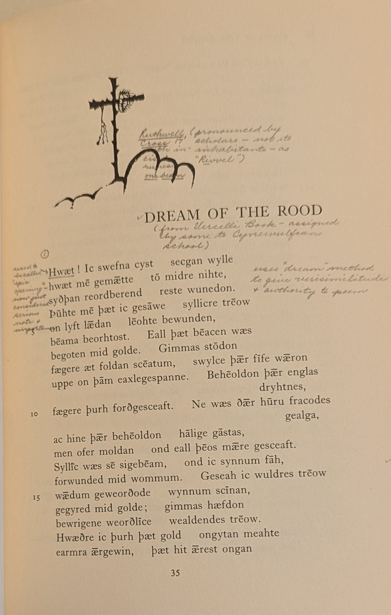 Poems in Old English [Jackson Campbell & James Rosier]