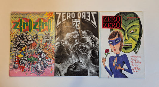 Zero Zero #1, #2, #25