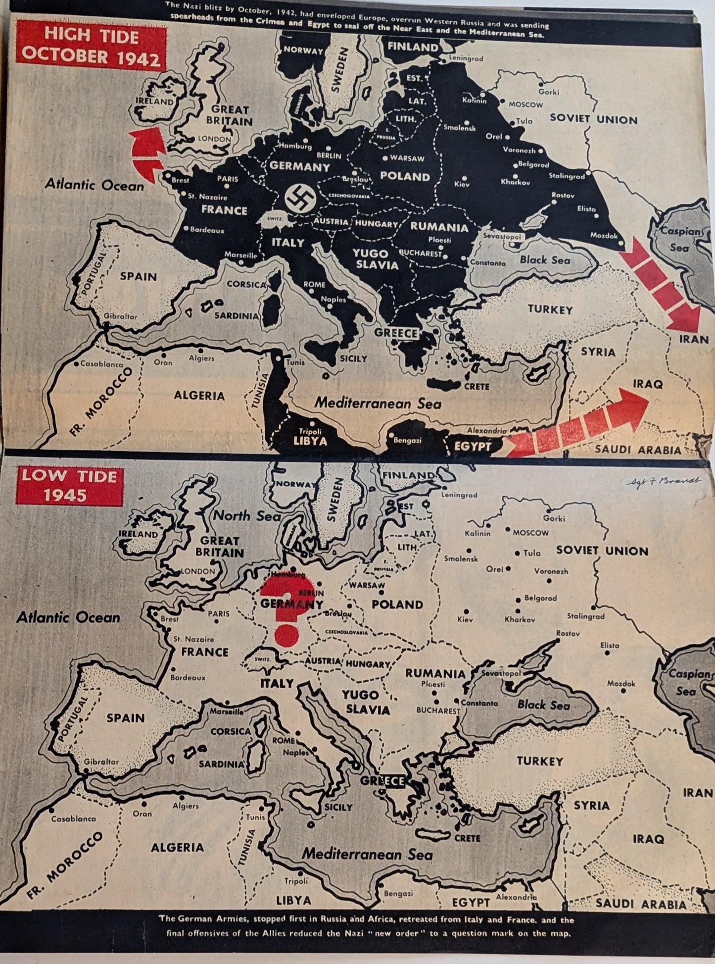 Yank: The Army Weekly [Victory Edition, 1945]