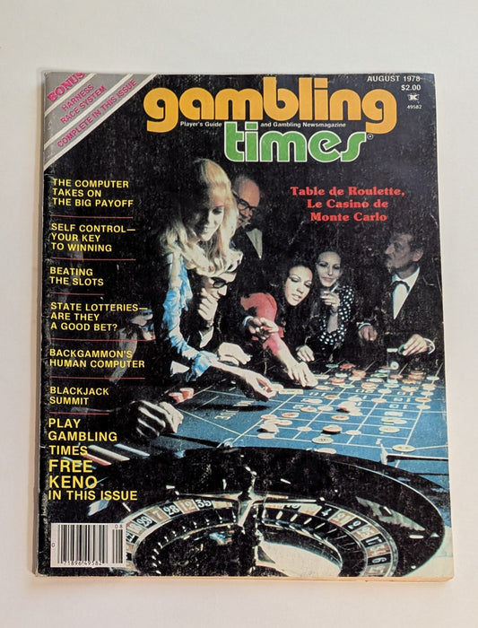 Gambling Times [August 1978]