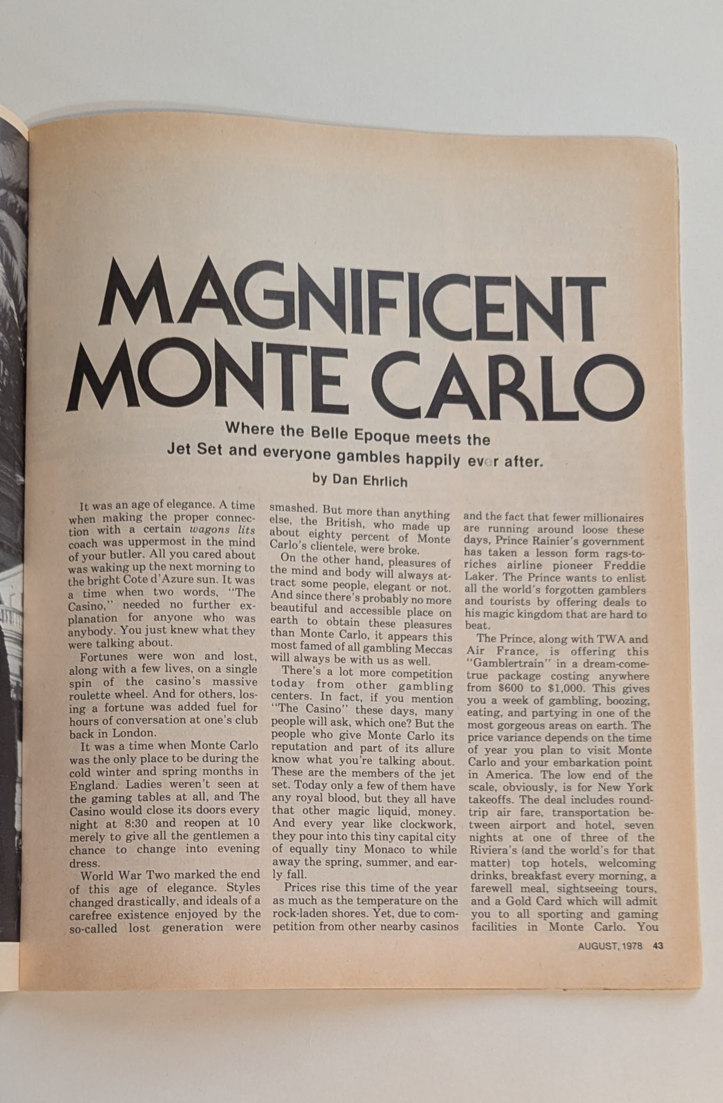 Gambling Times [August 1978]