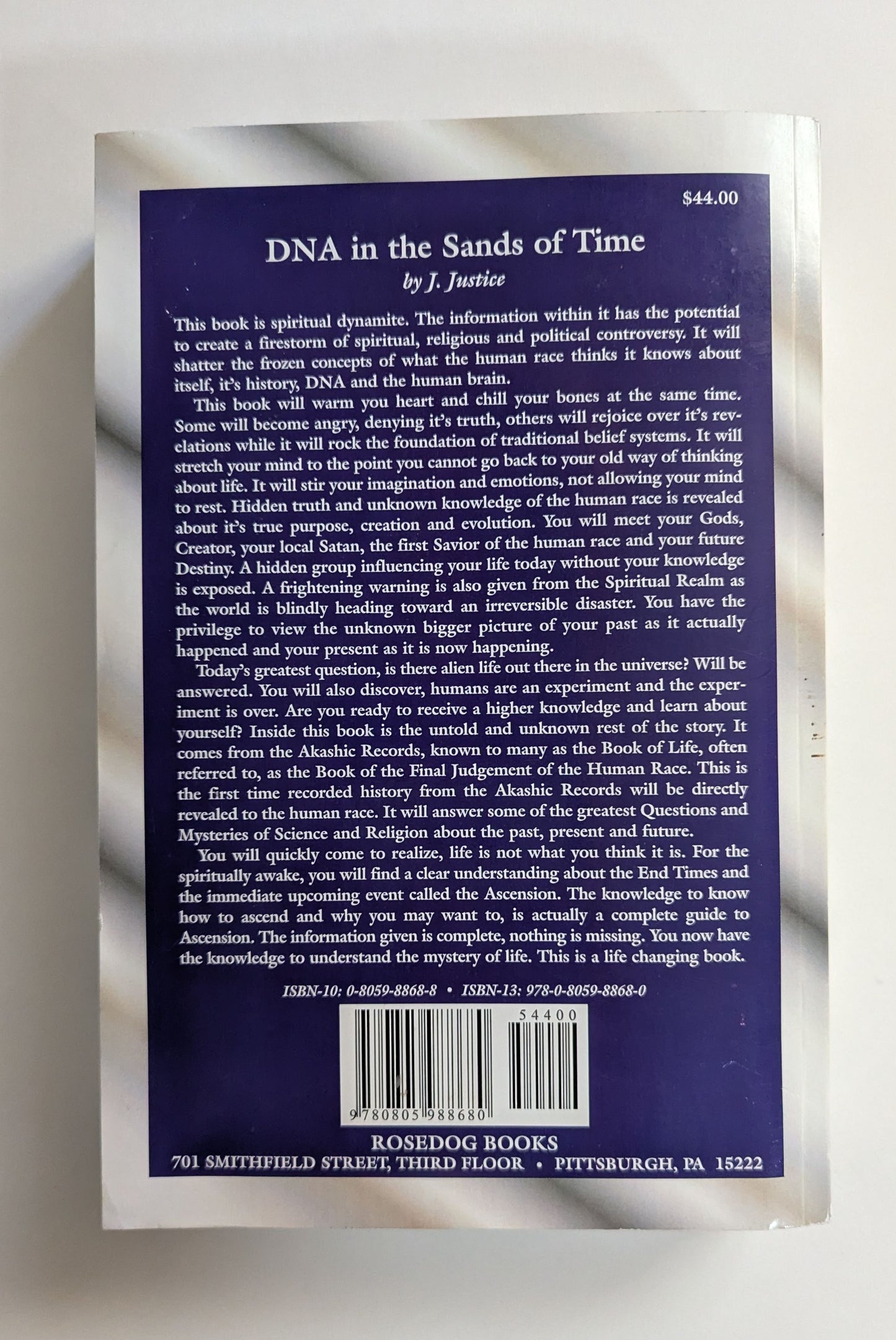 DNA in the Sands of Time [J. Justice]