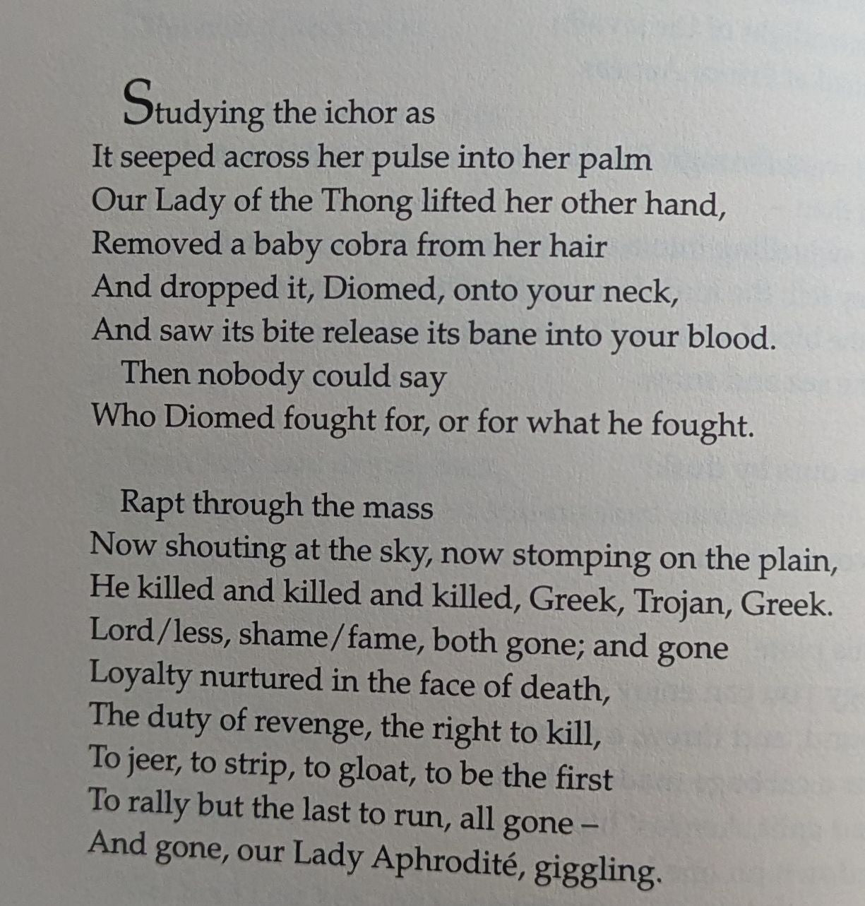 War Music: An Account of Homer's Iliad [Christopher Logue]