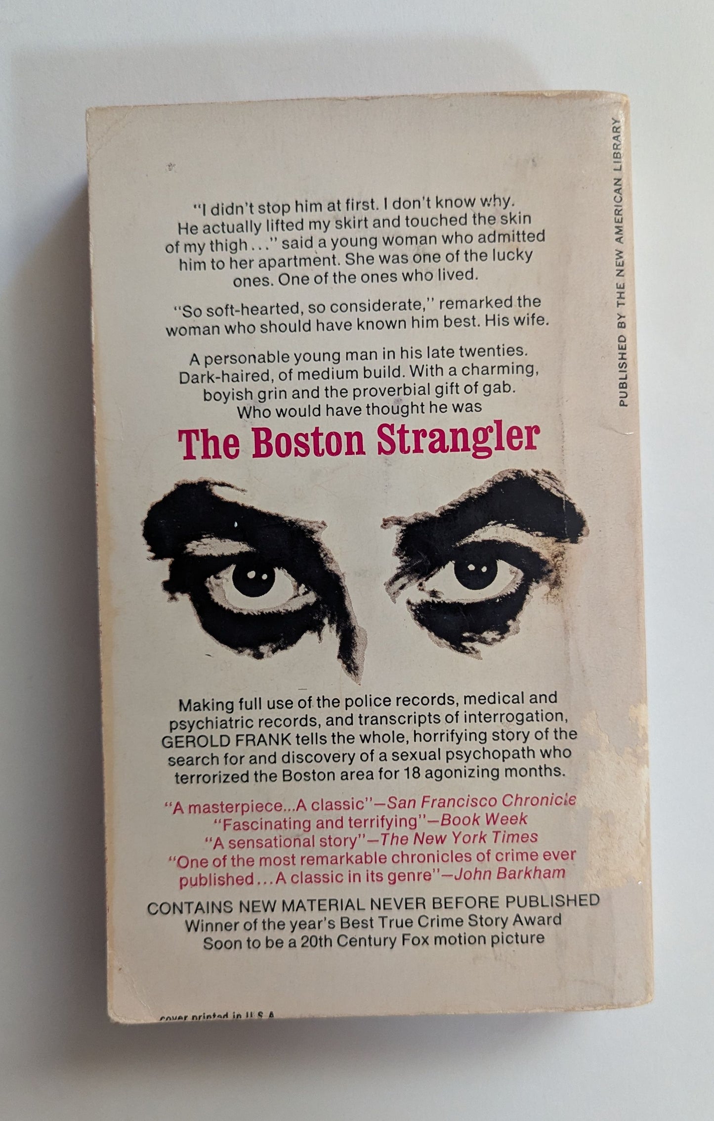 The Boston Strangler [Gerold Frank]