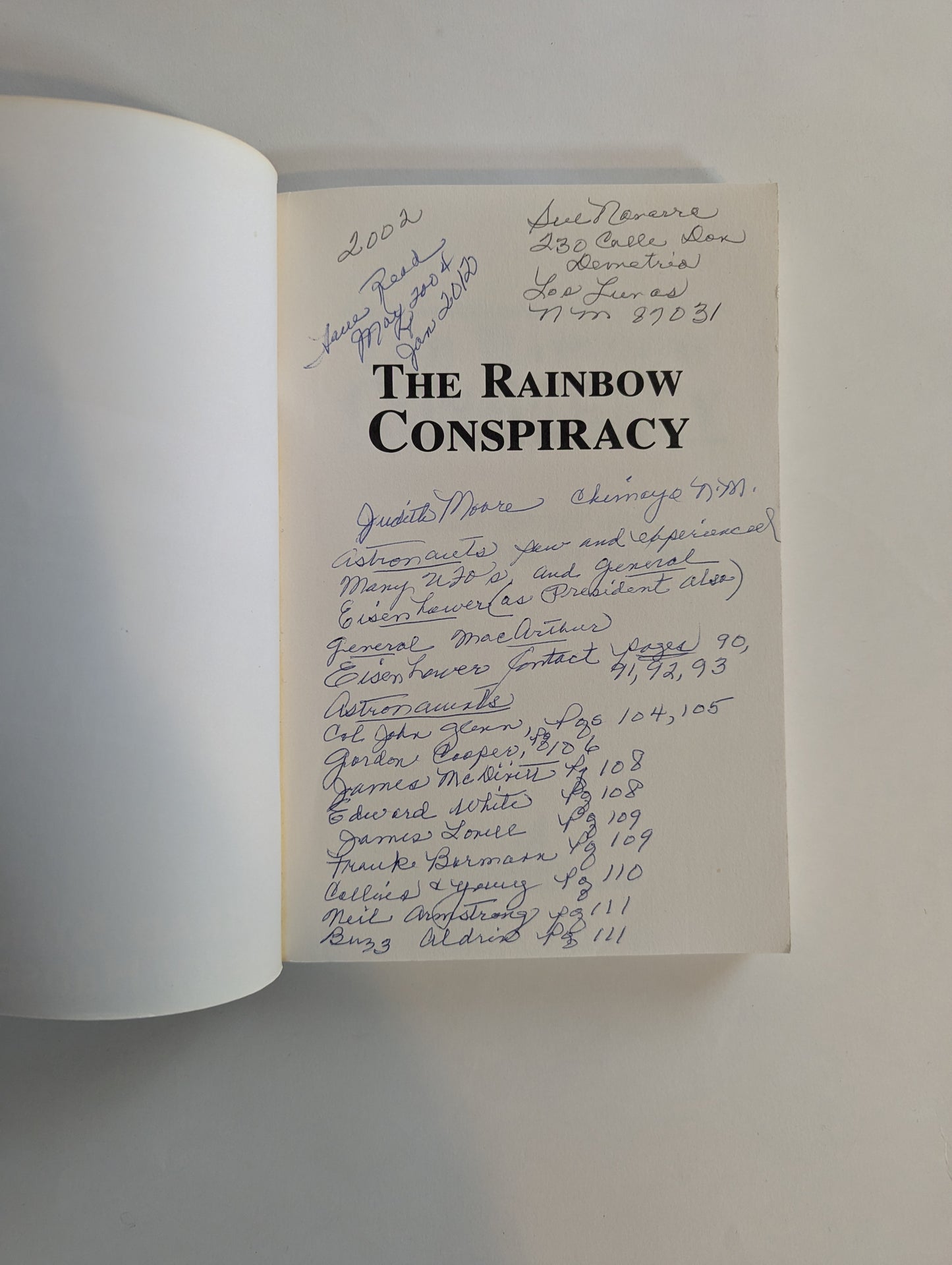 The Rainbow Conspiracy [Brad Steiger and Sherry Hansen Steinger]