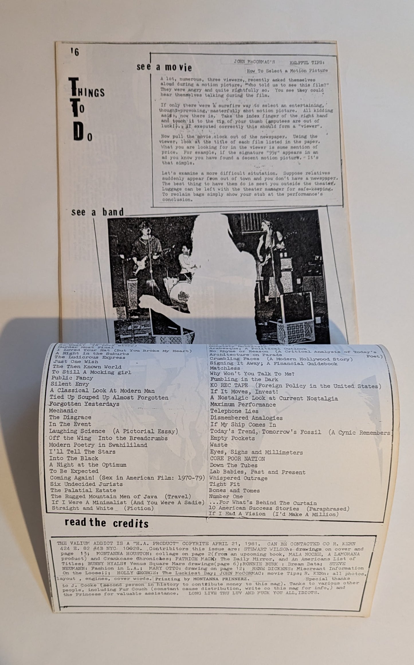 The Valium Addict #2 [Richard Kern]