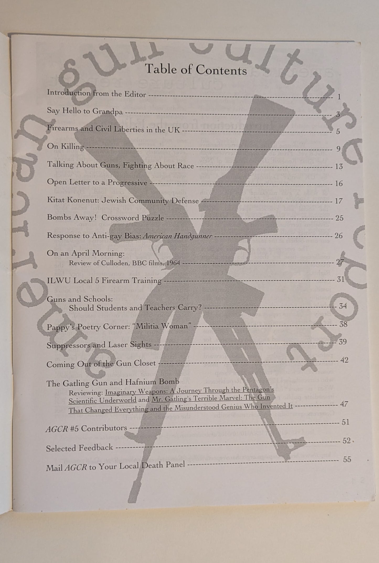 American Gun Culture Report #5