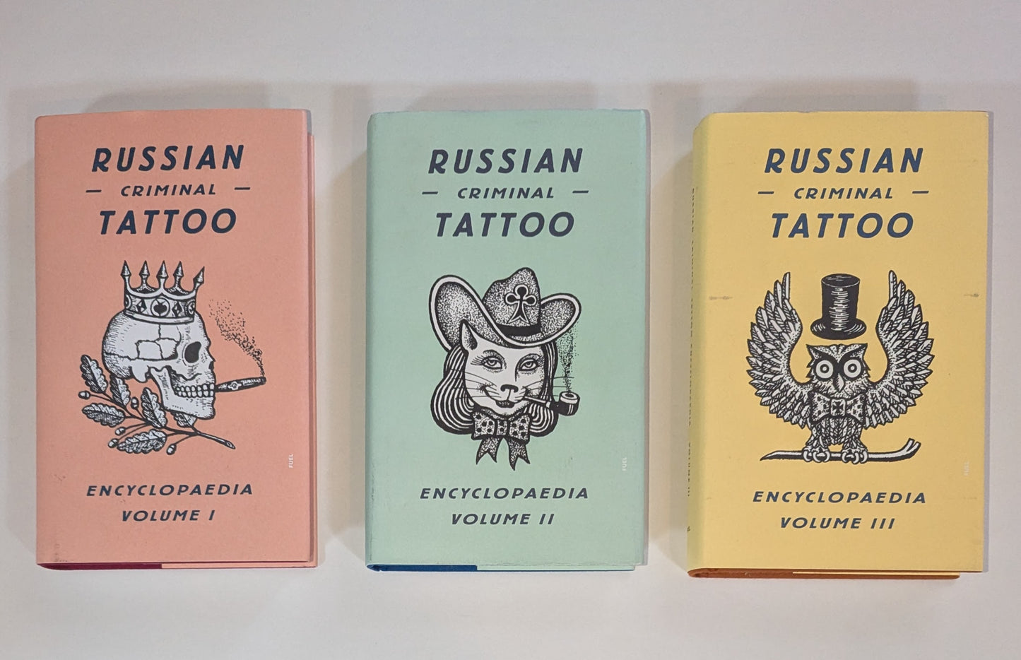 Russian Criminal Tattoo Encyclopedia Vol. 1-3