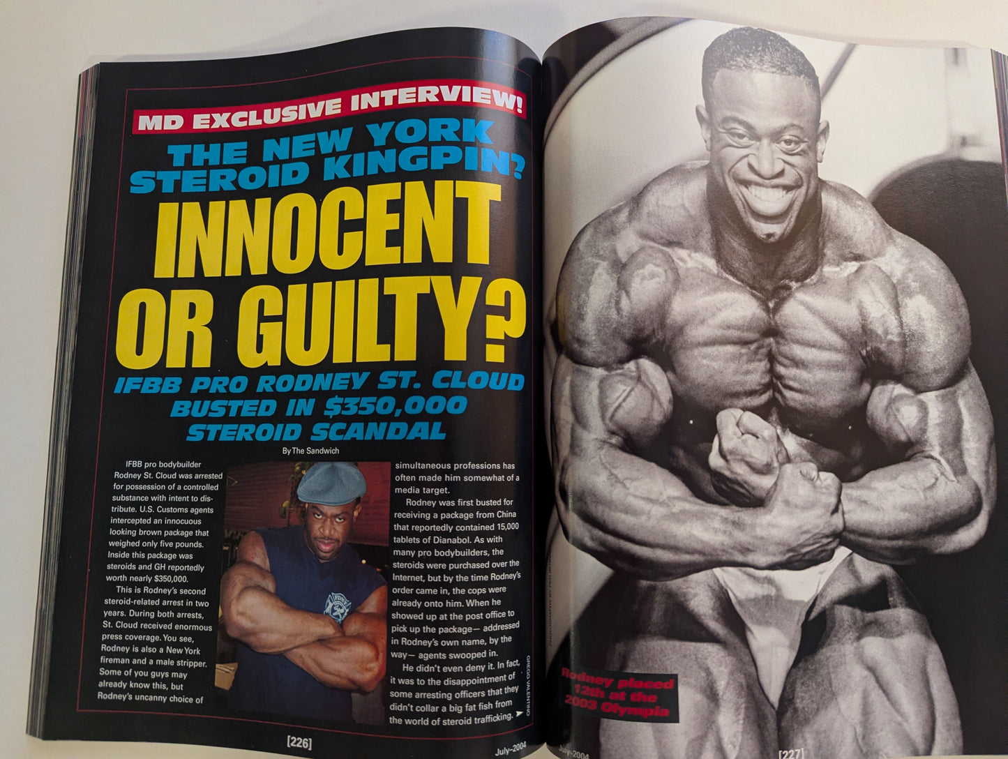 Muscular Development [July, 2004]