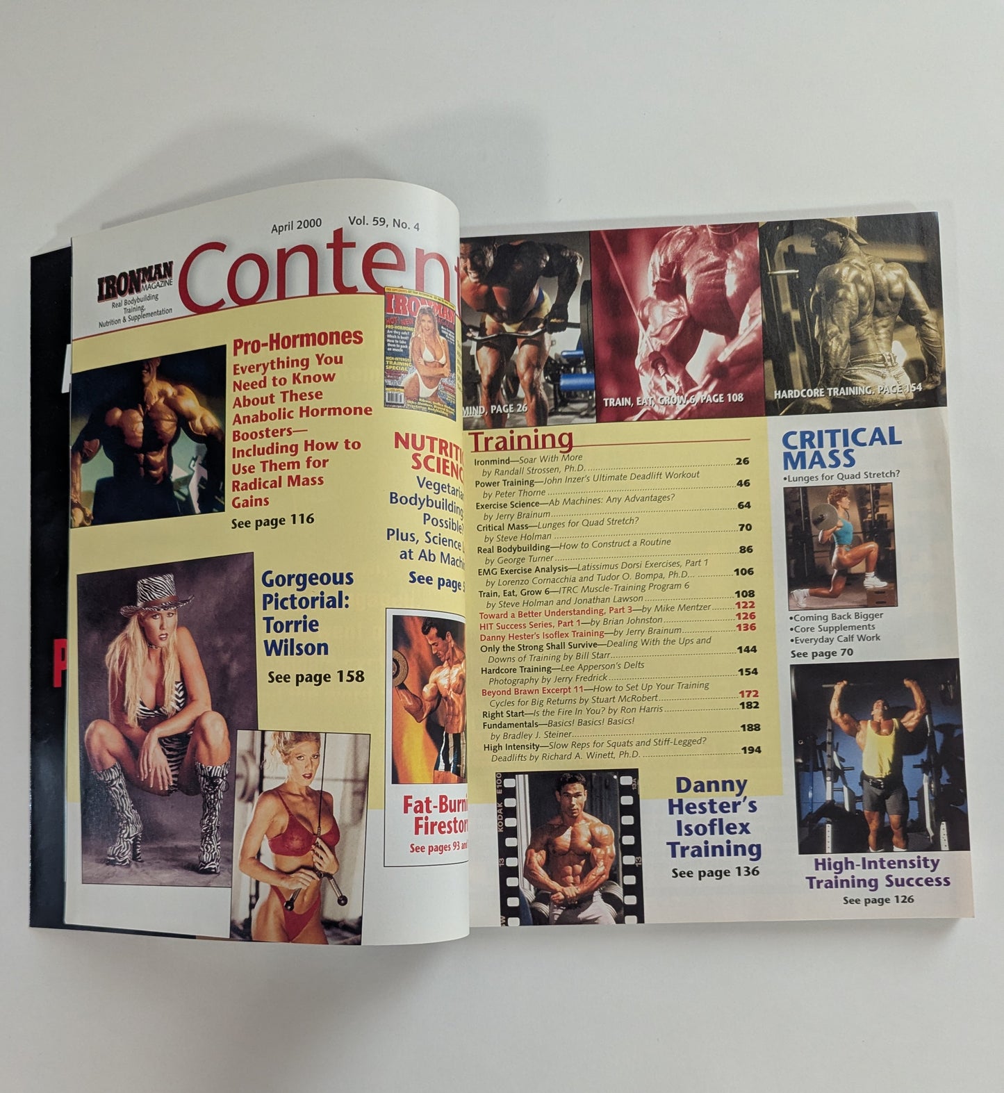 Ironman Magazine [April 2000]