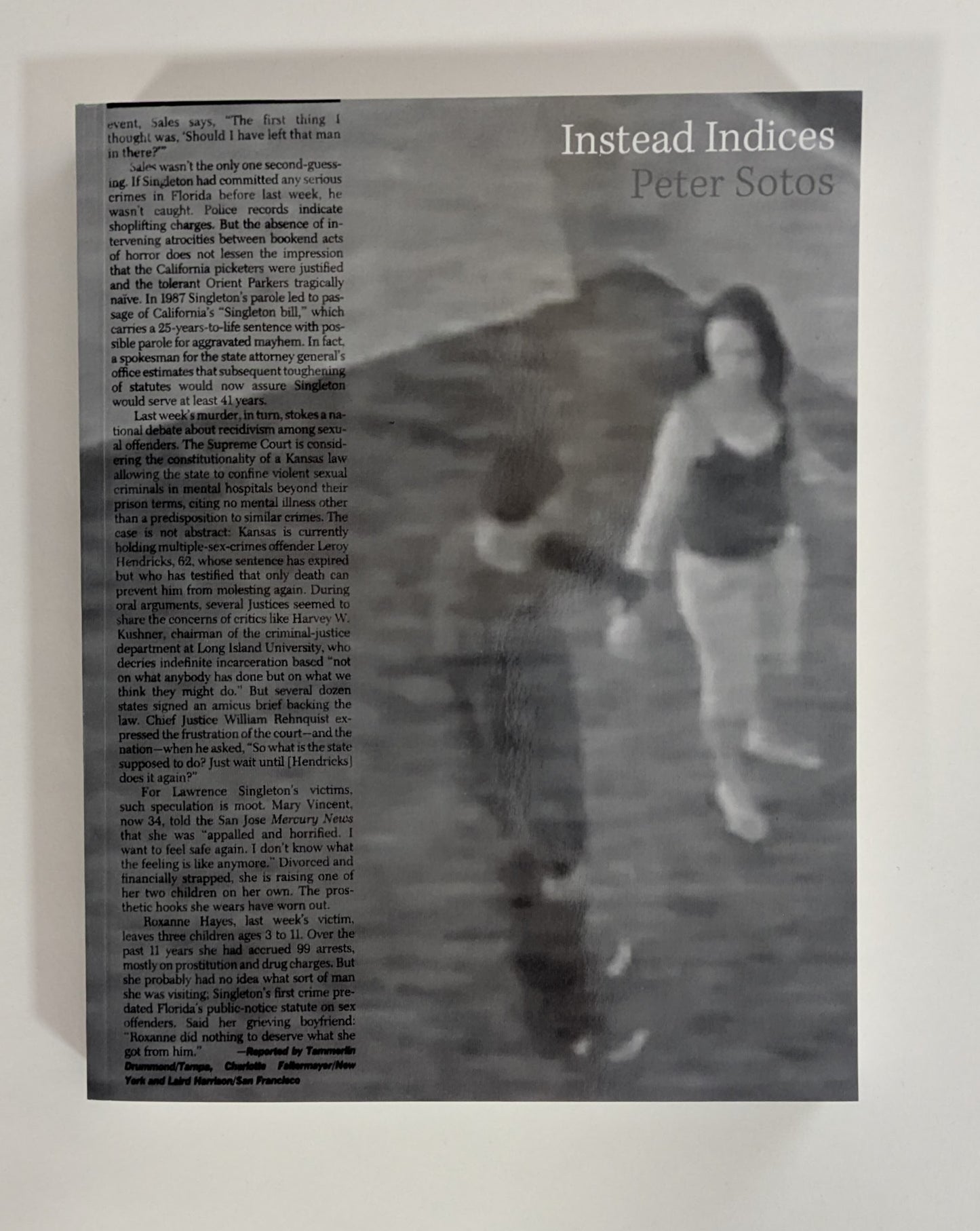 Instead Indices [Peter Sotos]