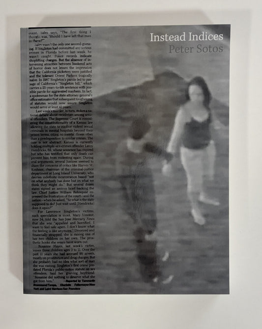 Instead Indices [Peter Sotos]