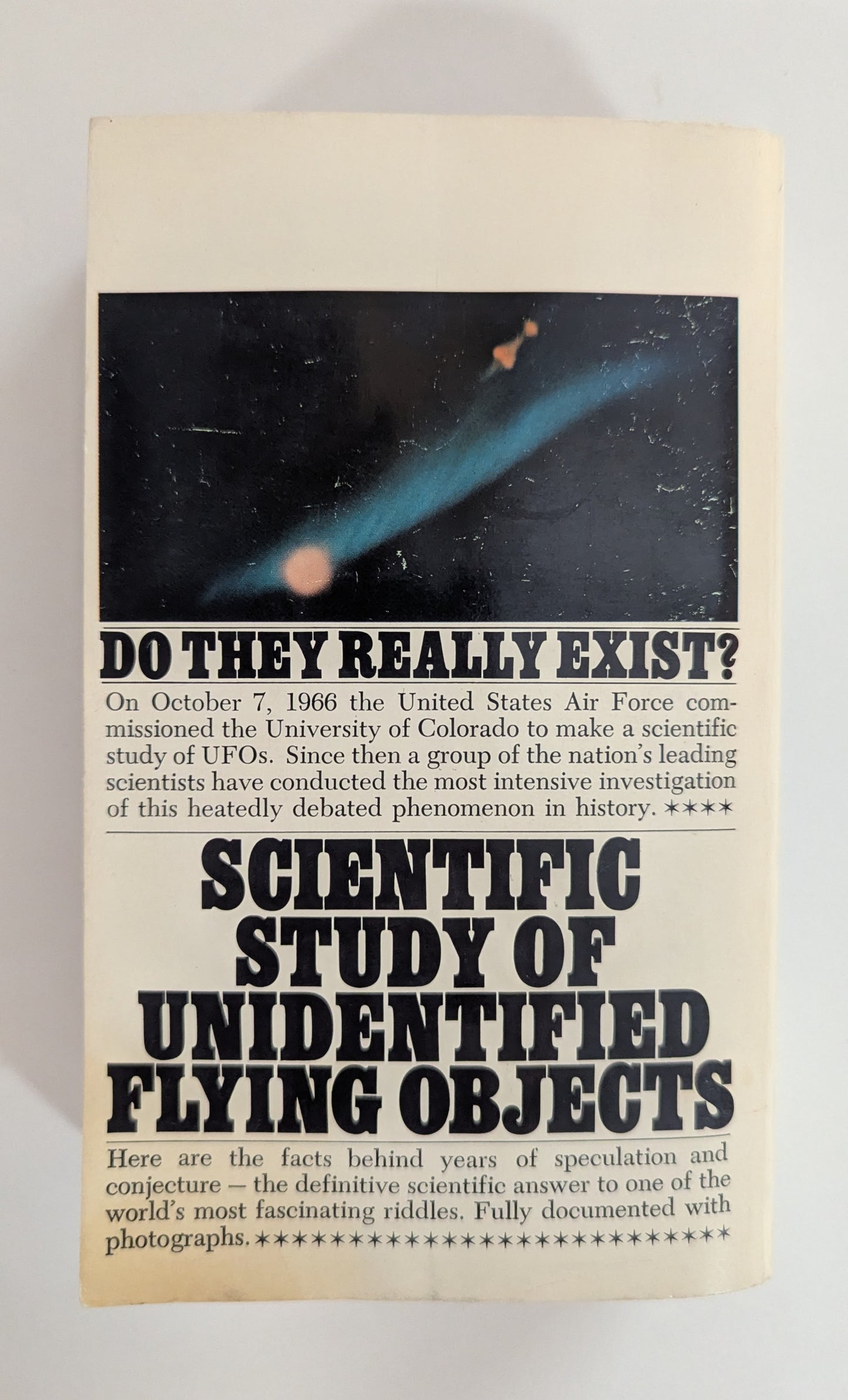 Scientific Study of Unidentified Flying Objects [Dr. Edward U. Condon]