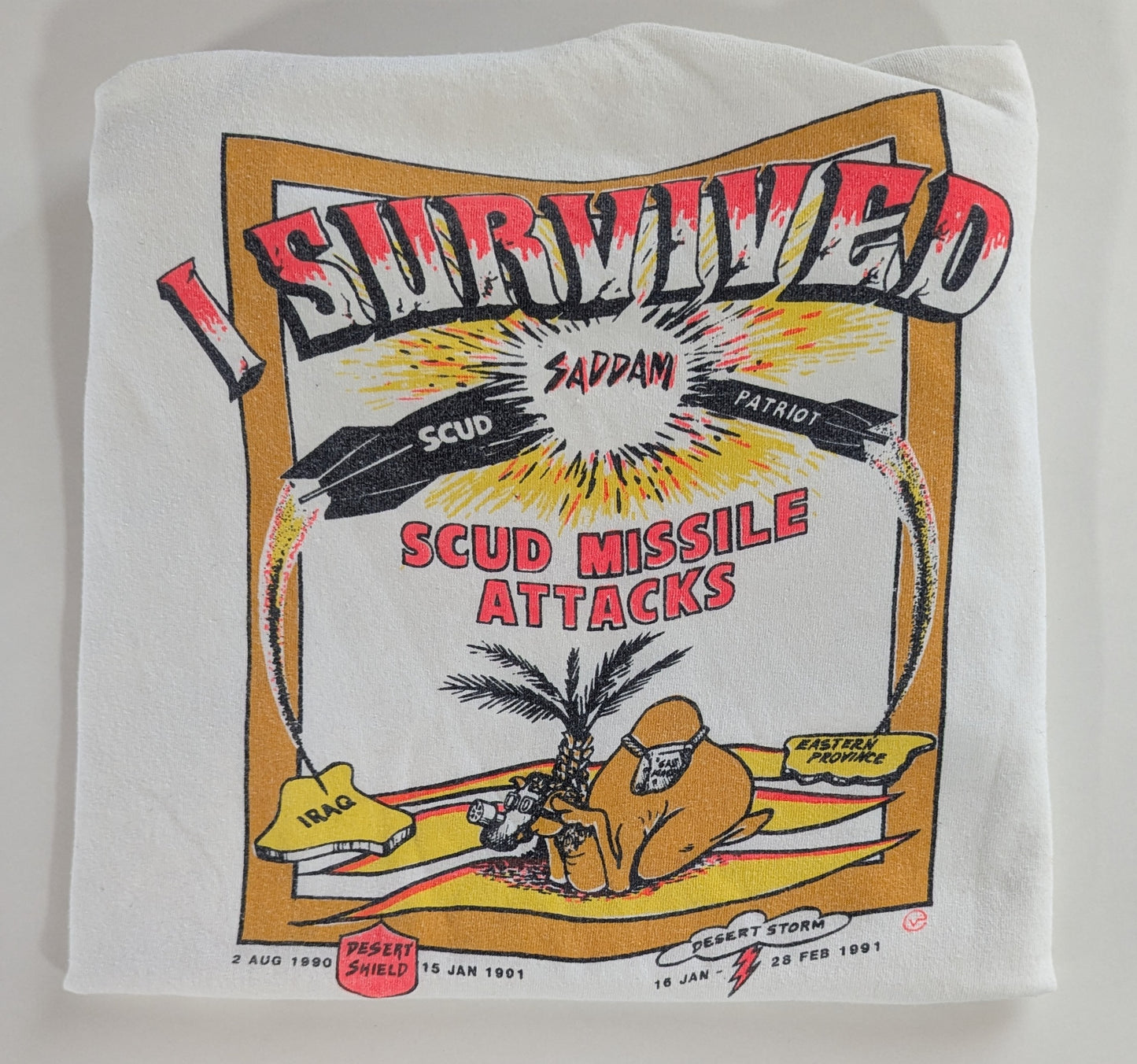 Iraq War SCUD Missile Souvenir Shirt